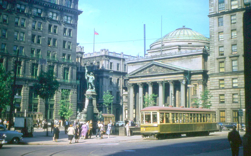 Montreal tram trams