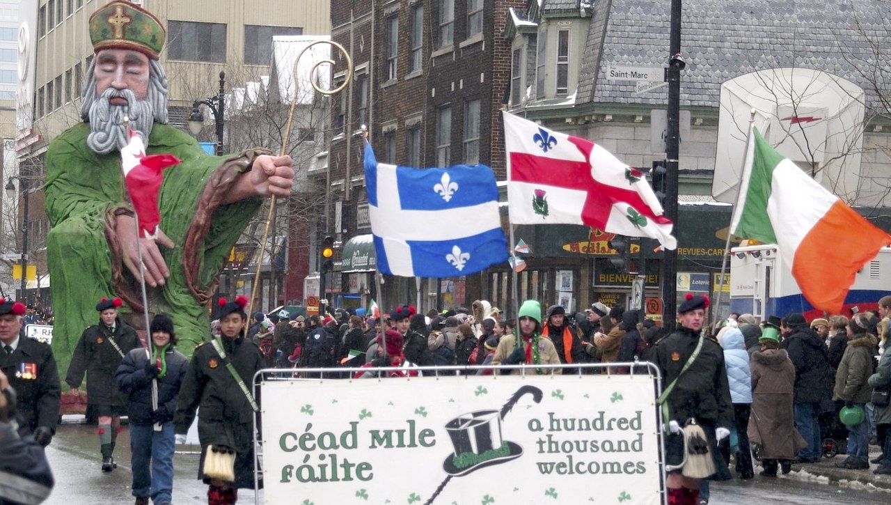 St. Patrick's Day Parade Montreal