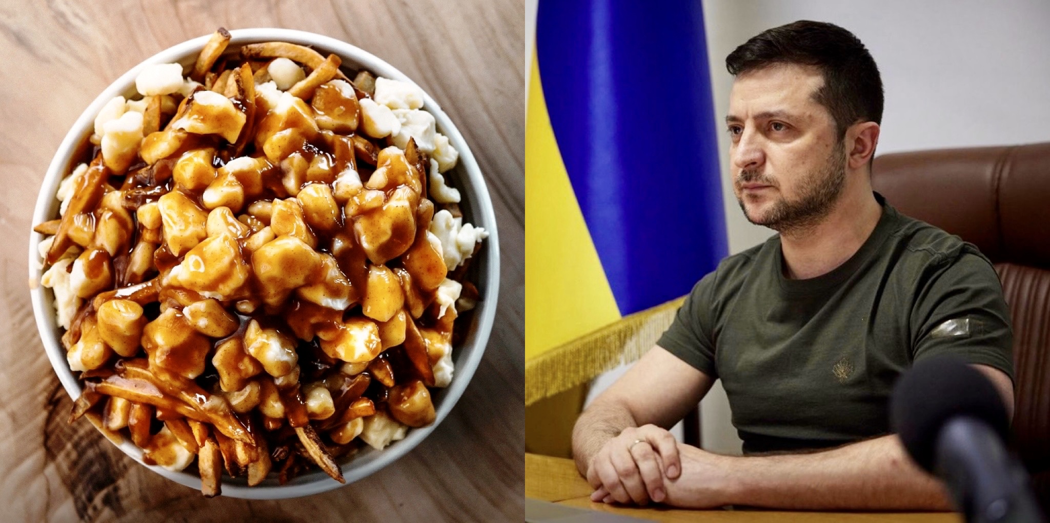 Frites Alors has finally changed the name of its Vladimir poutine… to Volodymyr