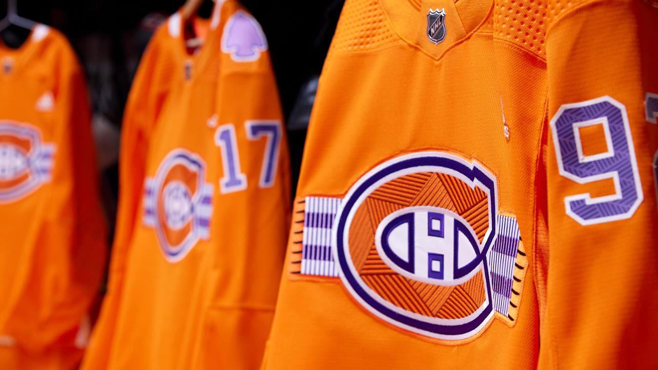 Habs jerseys Indigenous Celebration Night Montreal Canadiens
