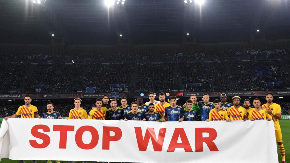The world of football reacts to Russia’s war on Ukraine