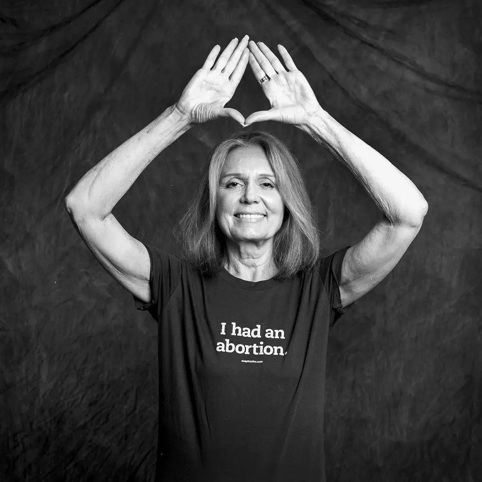 Gloria Steinem abortion pro-choice roe v. wade