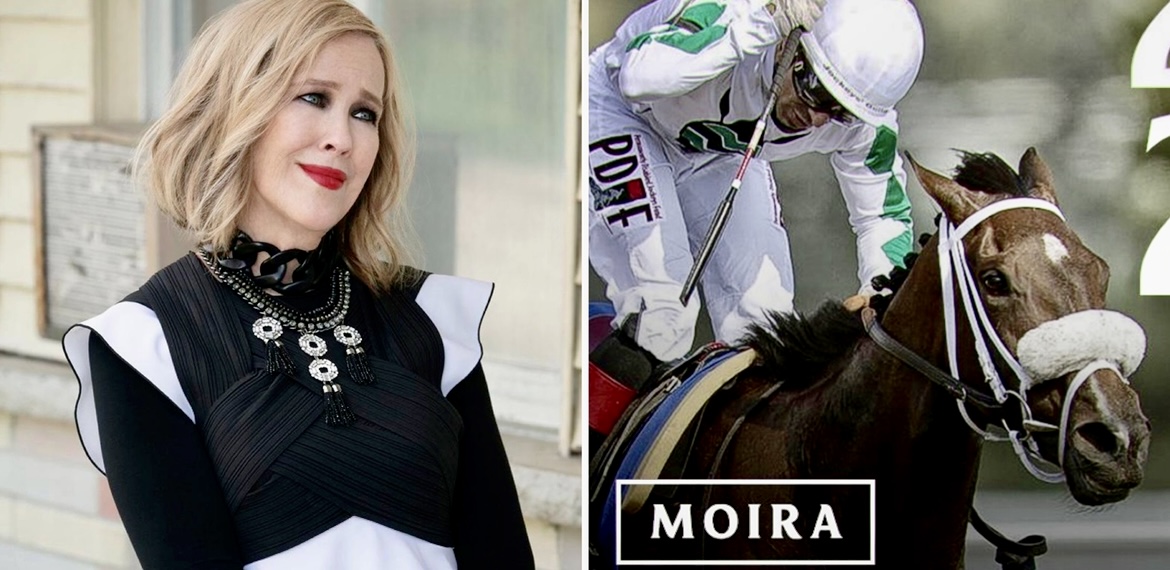 Moira Queen’s plate schitt’s creek Catherine O’Hara canadian triple crown woodbine racetrack