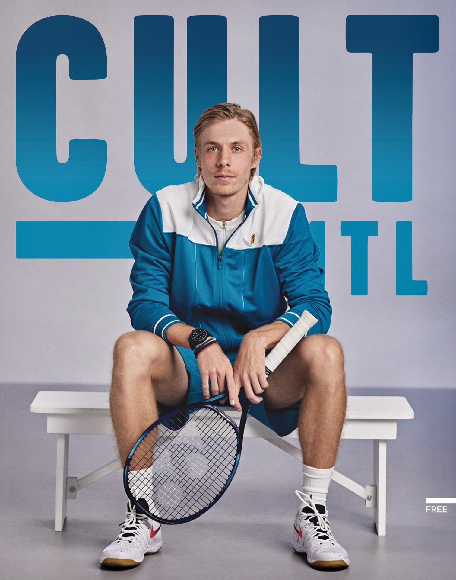 denis shapovalov Montreal national bank open August 2022 cult mtl issue magazine print cover interview