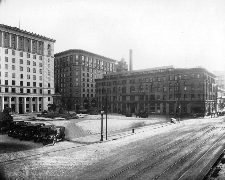 Phillips Square Montreal 1930s