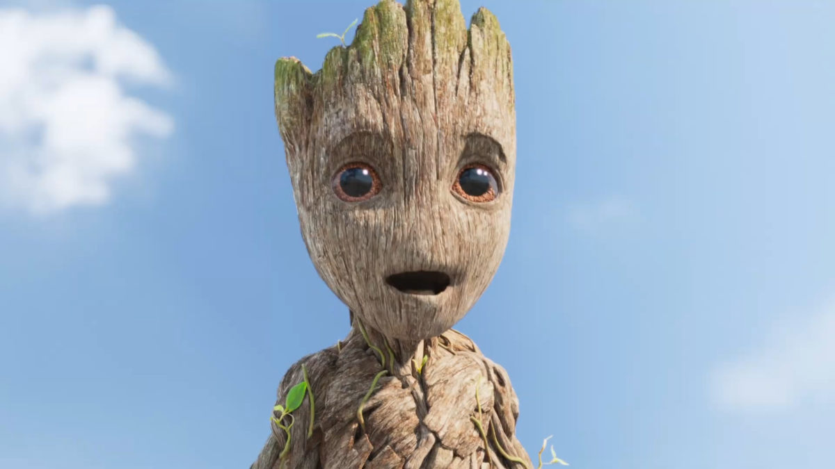 I Am Groot new on Disney Plus
