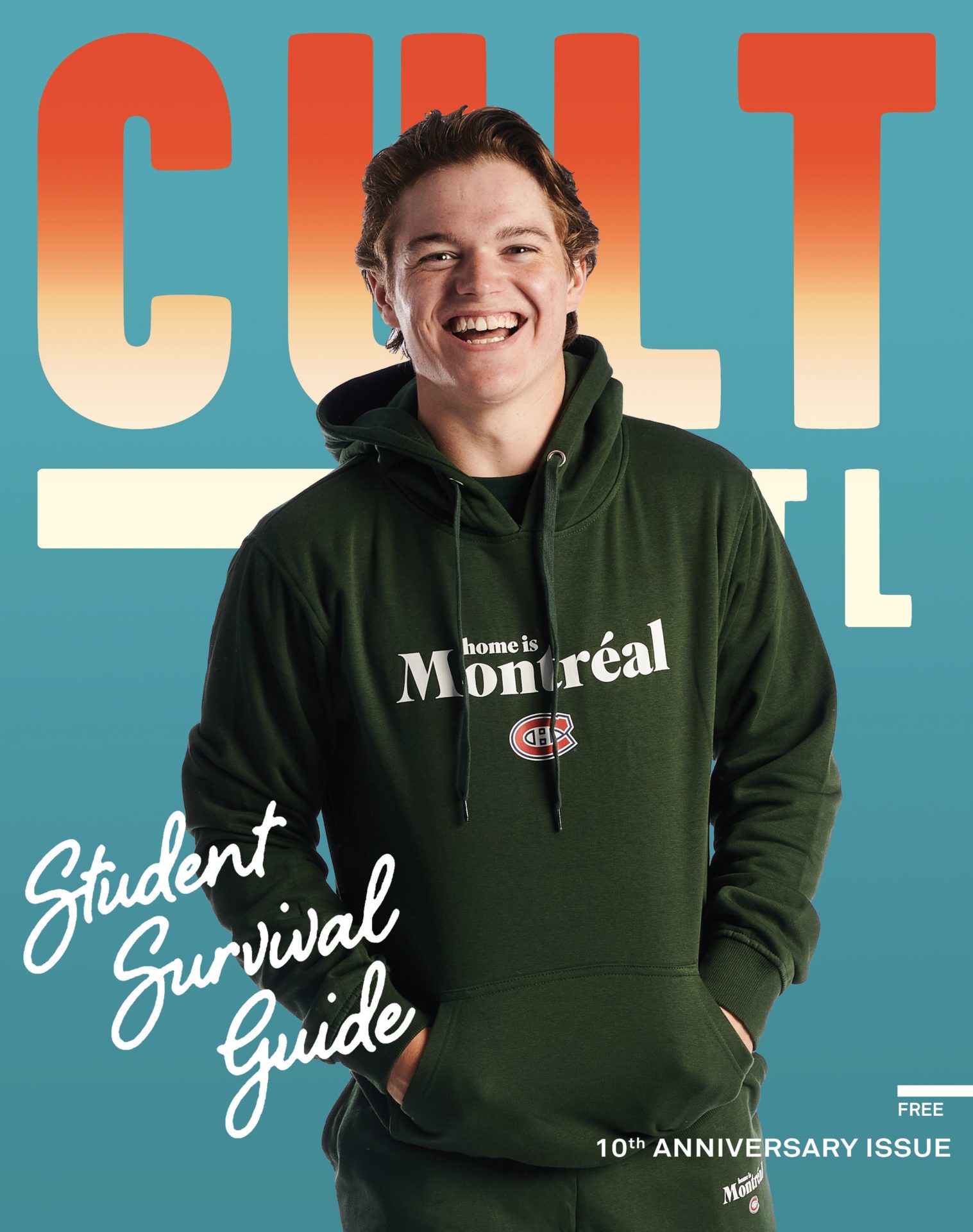 September cover Cult MTL magazine Cole Caufield