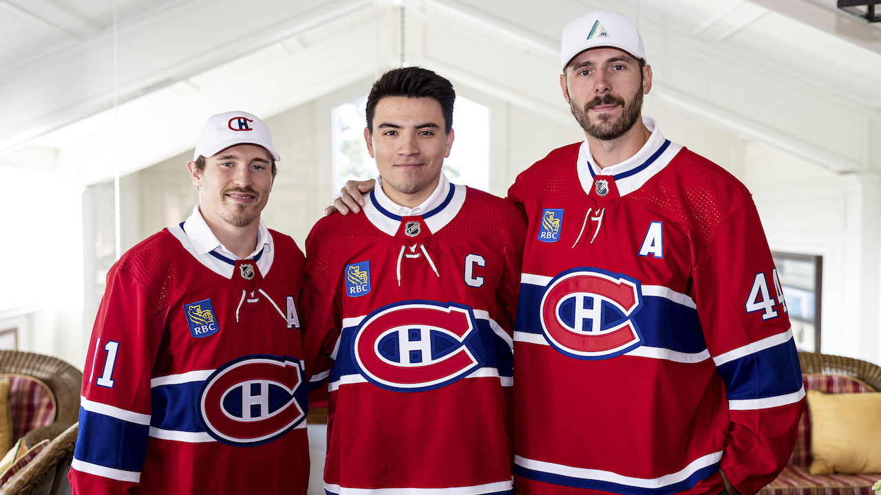 French Brendan Gallagher Nick Suzuki Joel Edmundson Montreal Canadiens Habs shrinking