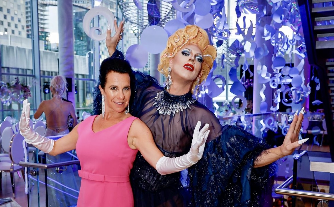 Canada’s Drag Race winner Gisèle Lullaby accompanied Valérie Plante to the OSM Ball