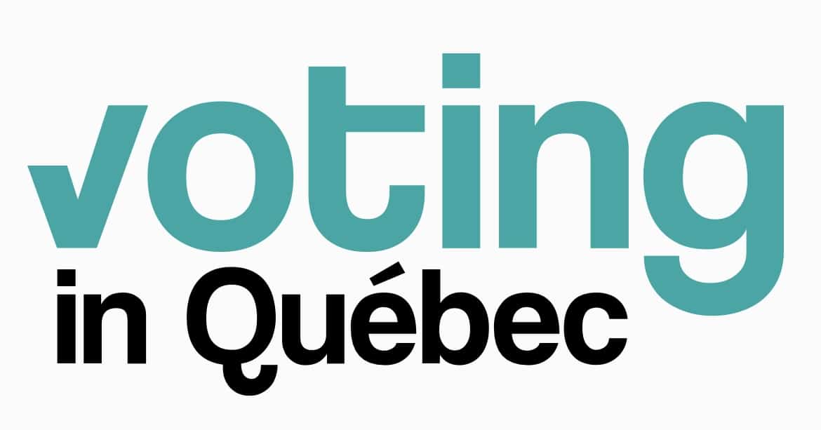 Quebec election day vote