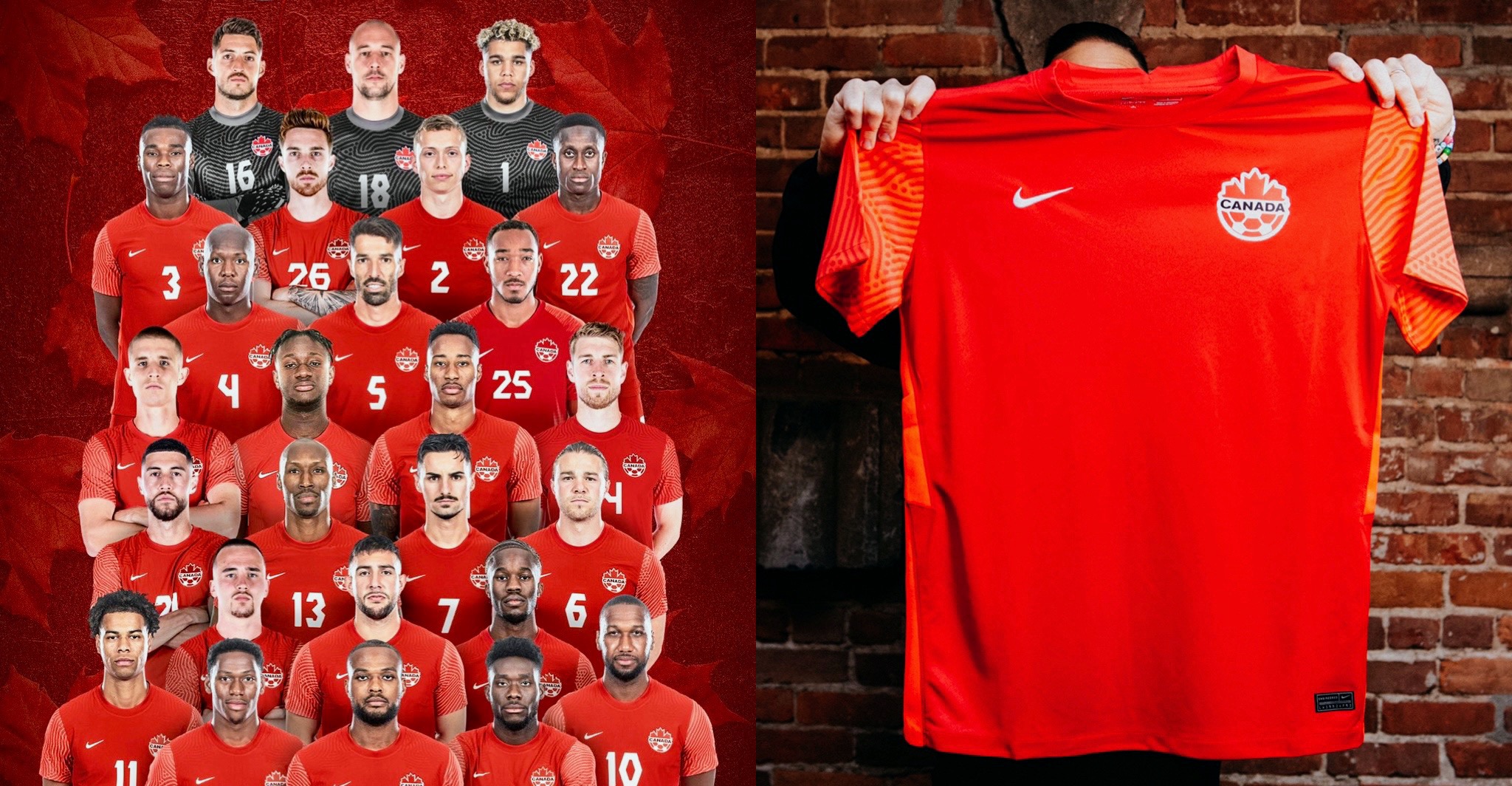 contest win Canada World Cup jersey