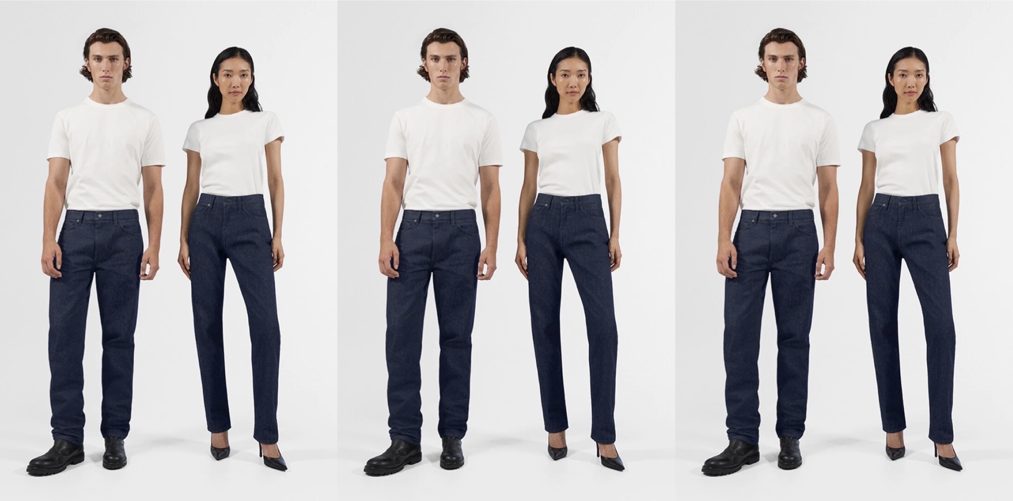 Uniqlo and helmut lang canada jeans collaboration collection
