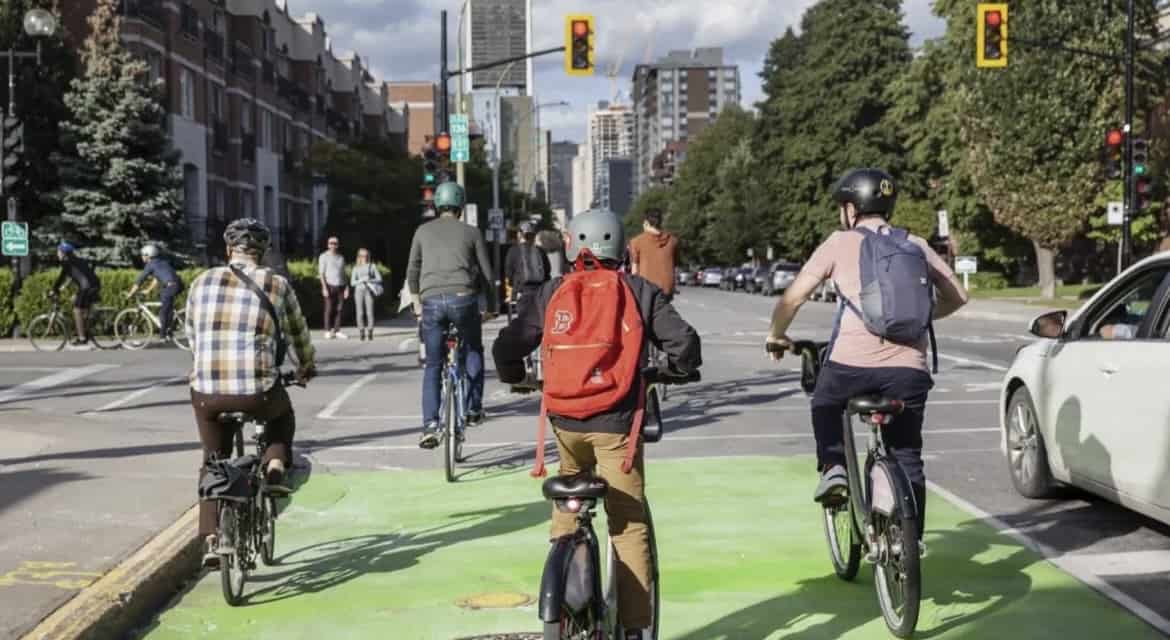 sustainable mobility Quebec Vision Vélo Montreal