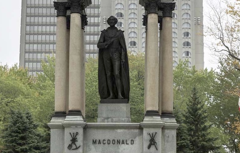 John A. Macdonald statue Montreal