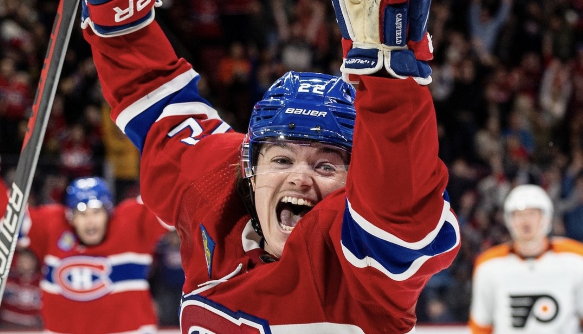 Cole Caufield best sports personality montreal best of mtl