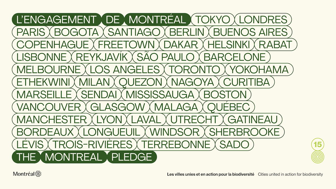 47 cities Montreal Pledge