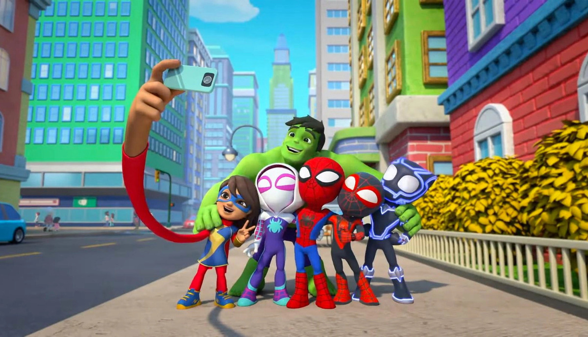 Spidey and His Amazing Friends new on Disney Plus