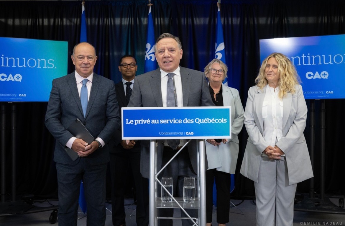 low-income Quebecers privatization ER wait times emergency rooms Quebec François Legault