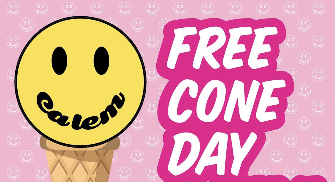 Ca Lem ice cream Montreal free cone day