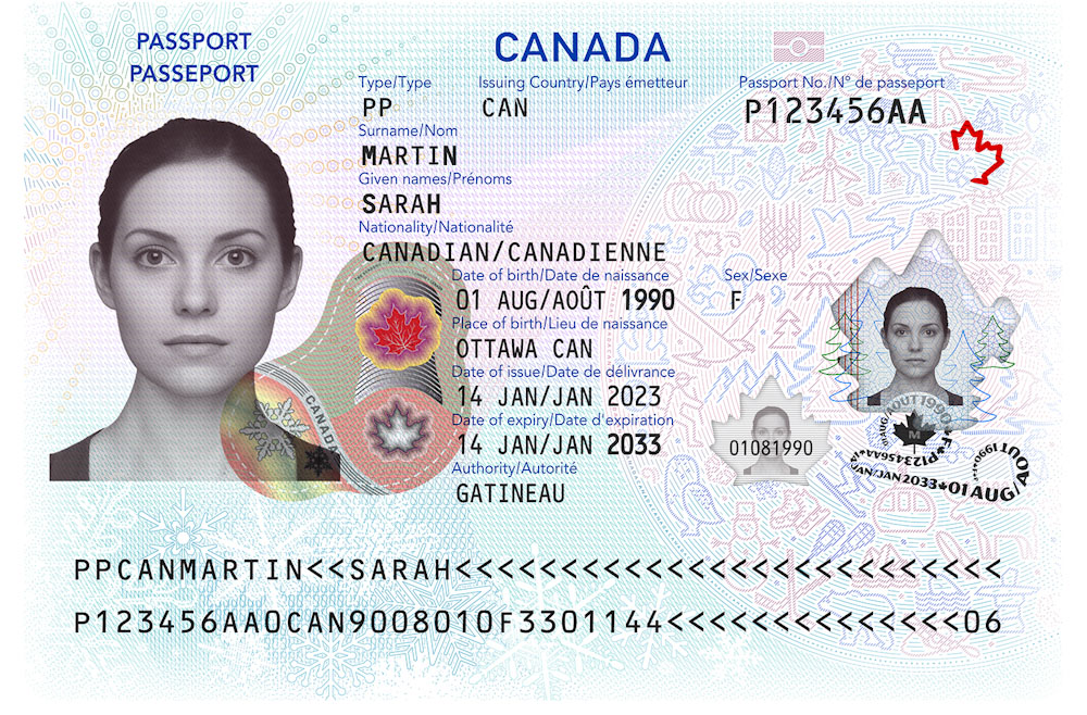 Canada Canadian passport redesign scandal