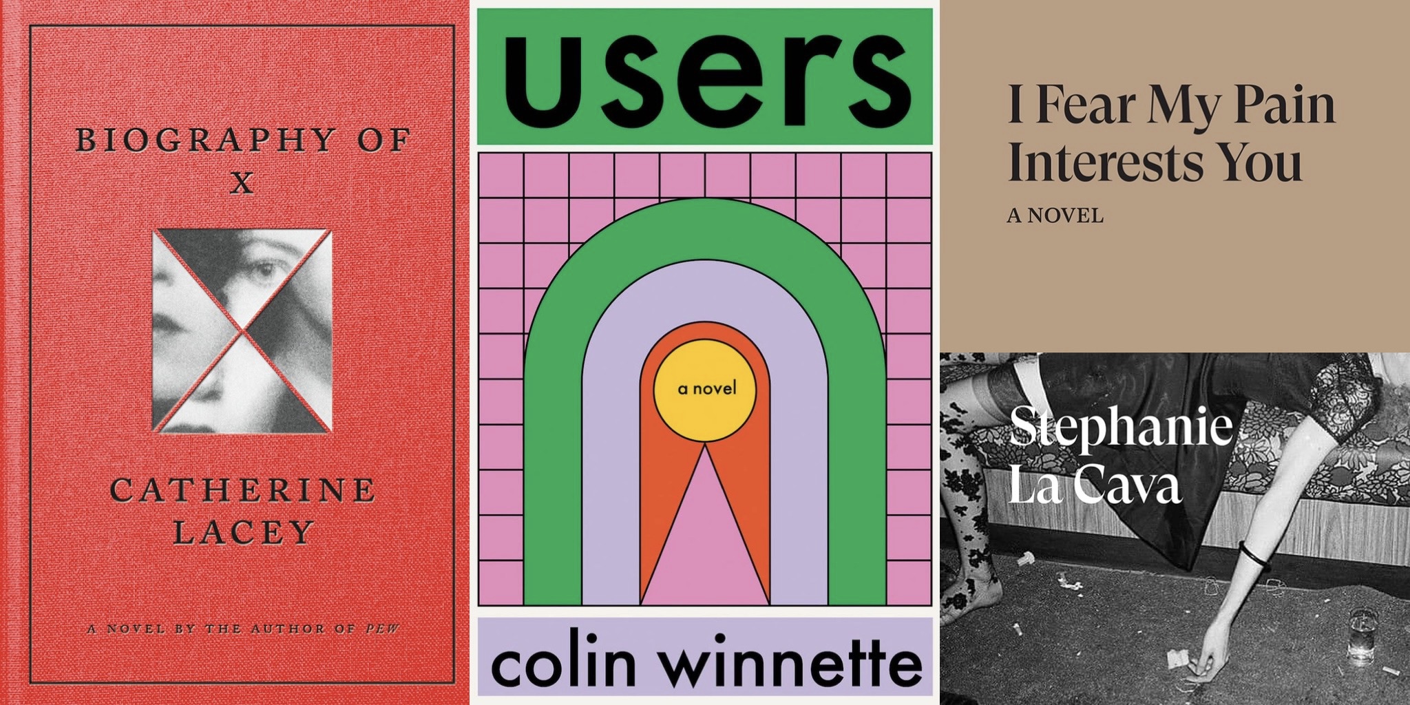 3 books to read this month: Biography of X, Users & I Fear My Pain Interests You