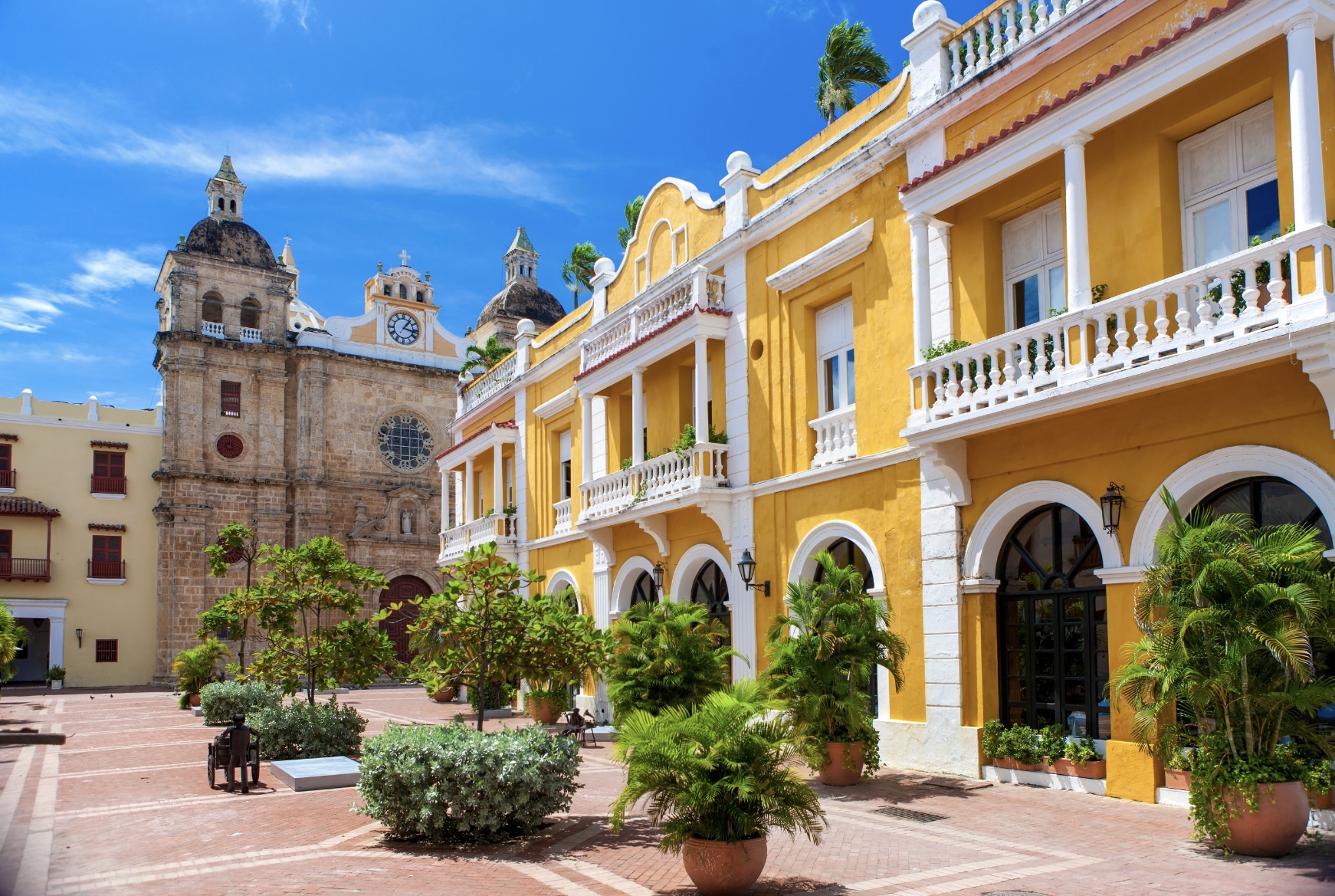Montreal South America nonstop direct flights Cartagena Colombia