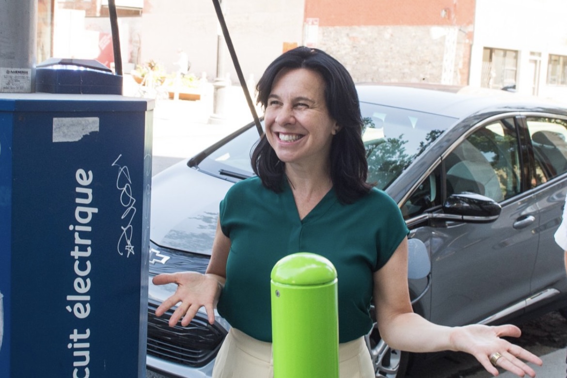 Montreal charging stations electric vehicles 2024