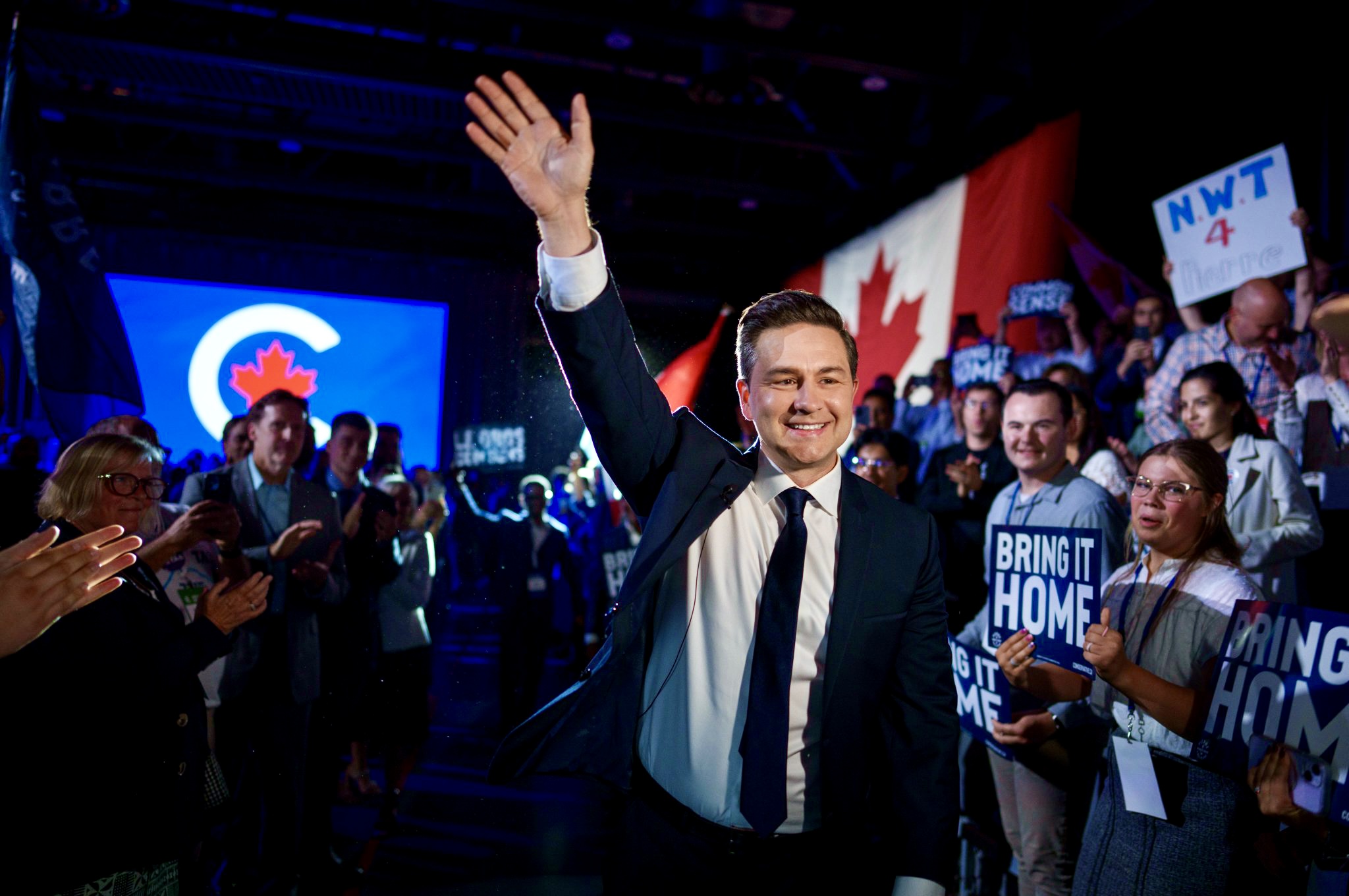 Pierre Poilievre Canada Conservative Party MAGA republican