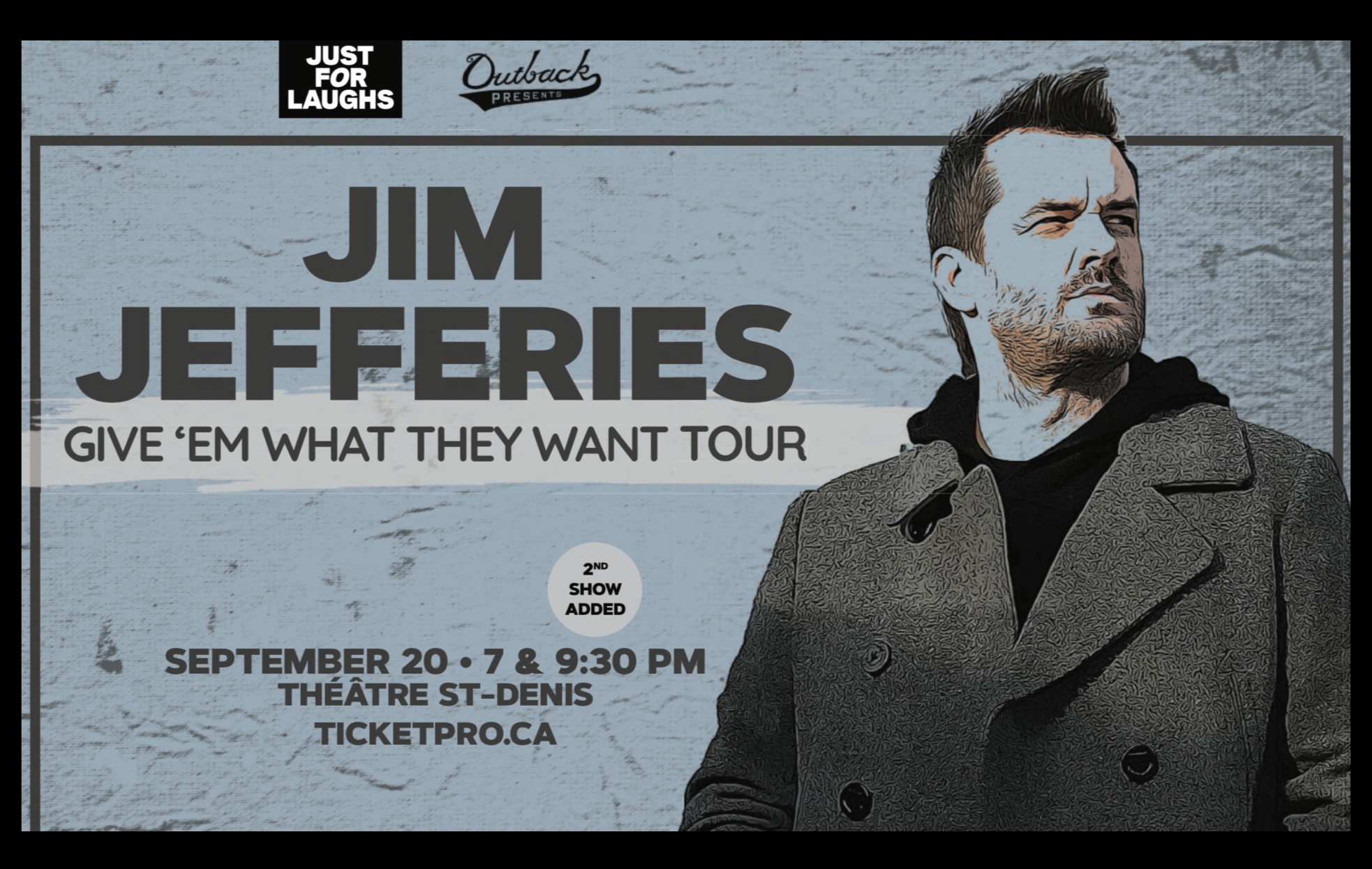CONTEST: Win tickets to see comedian Jim Jefferies live in Montreal on Sept. 20