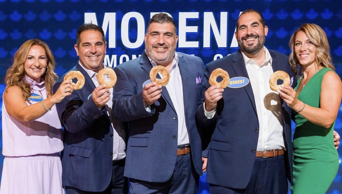 St-Viateur Bagel’s Morena family was on Family Feud, brought predictable gifts
