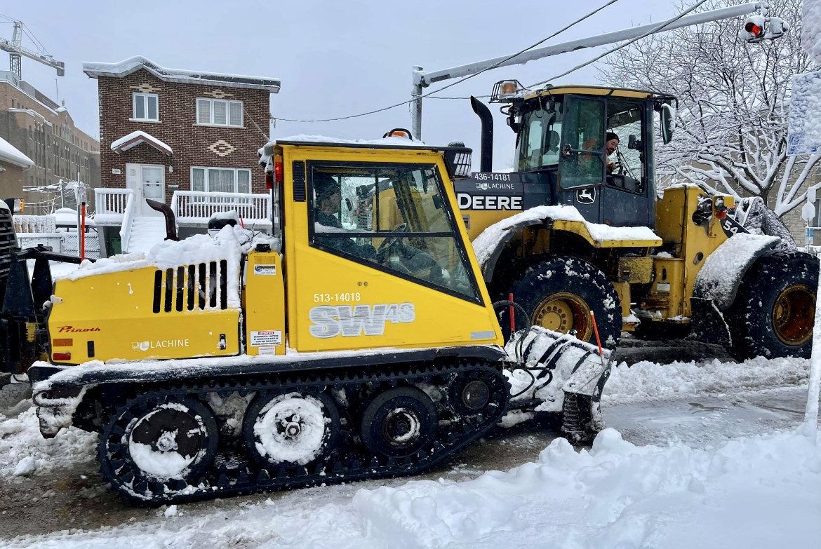 Montreal snow removal
