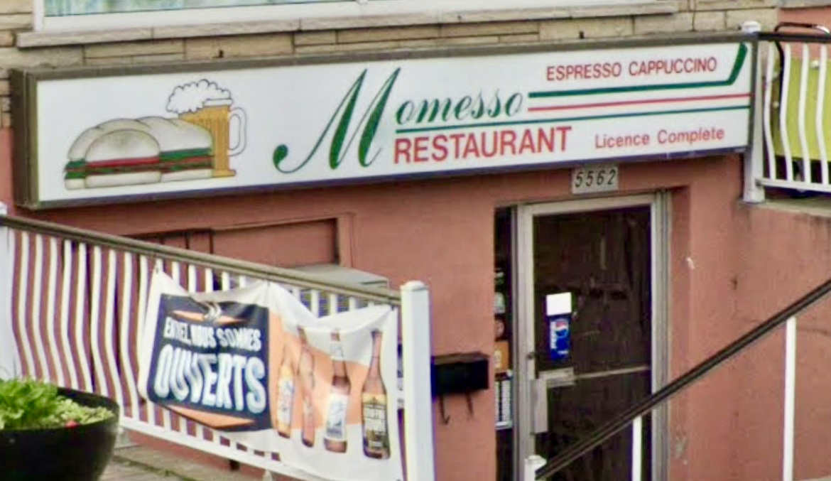 Momesso NDG montreal old-school sub spot sports bar closing