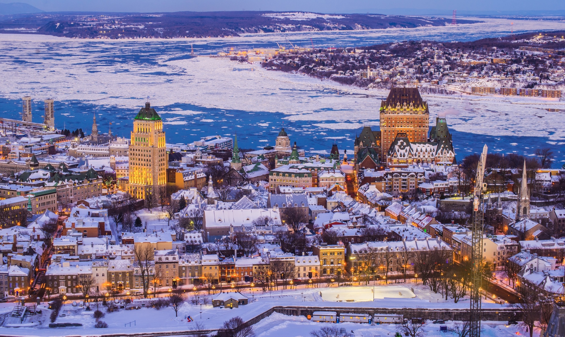 Quebec City travel Montreal winter