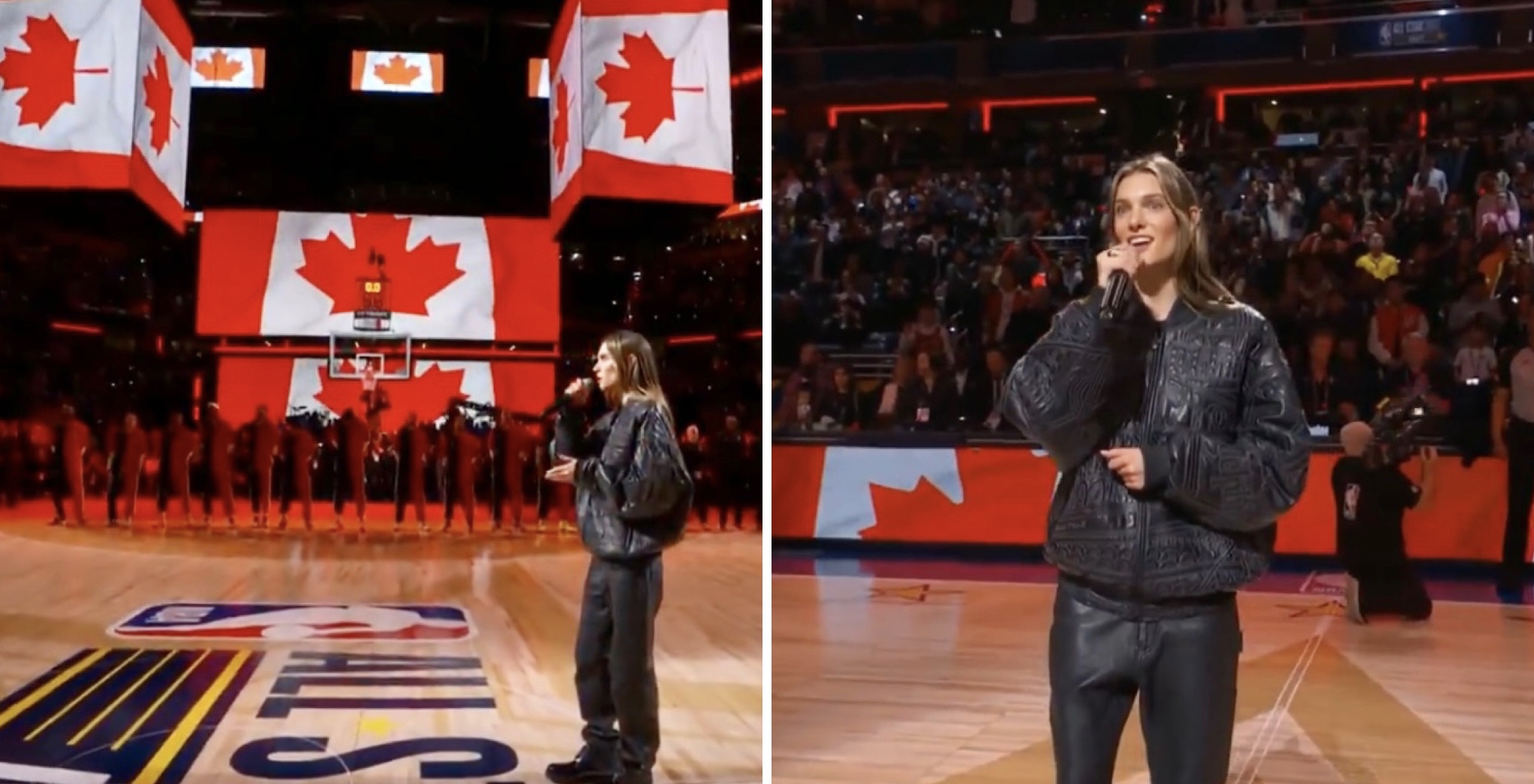 WATCH Charlotte Cardin sings beautiful ‘O Canada’ NBA All-Star game