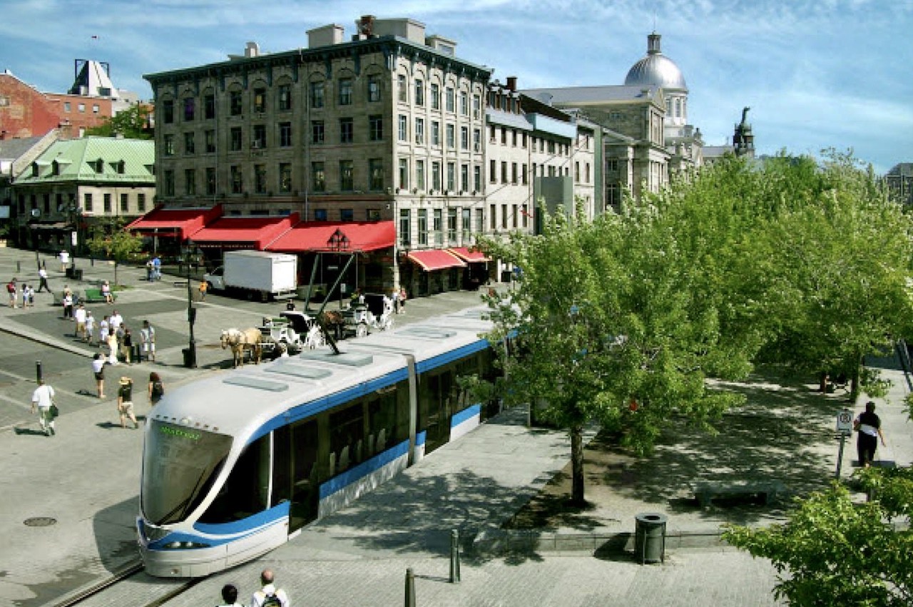 Old Port of Montreal tram proposal circa 2013