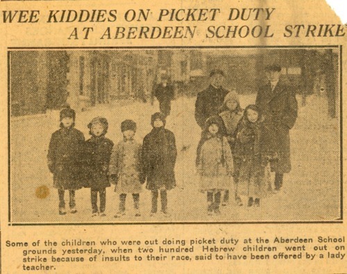 Aberdeen school strike montreal