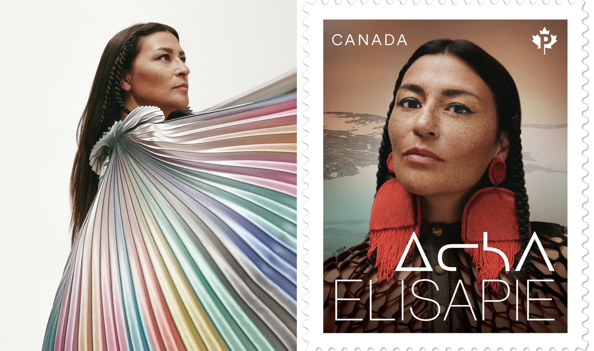 Elisapie honoured with Canada Post stamp