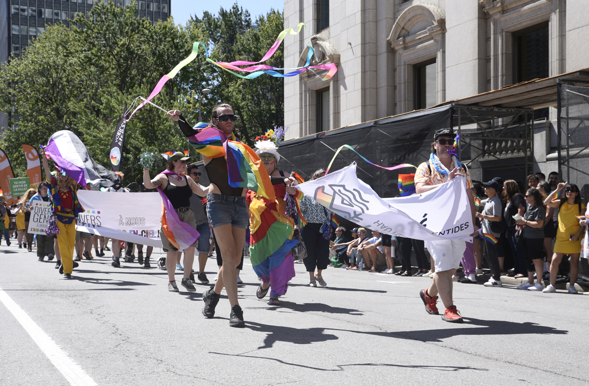 PHOTOS The Pride Parade filled the streets of Montreal with bold