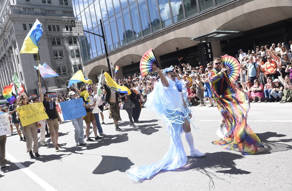 PHOTOS The Pride Parade filled the streets of Montreal with bold