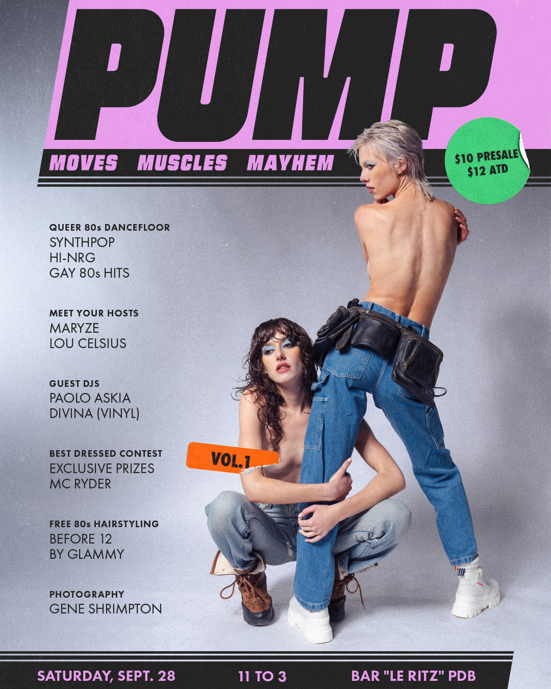 PUMP: Queer 80s Dancefloor