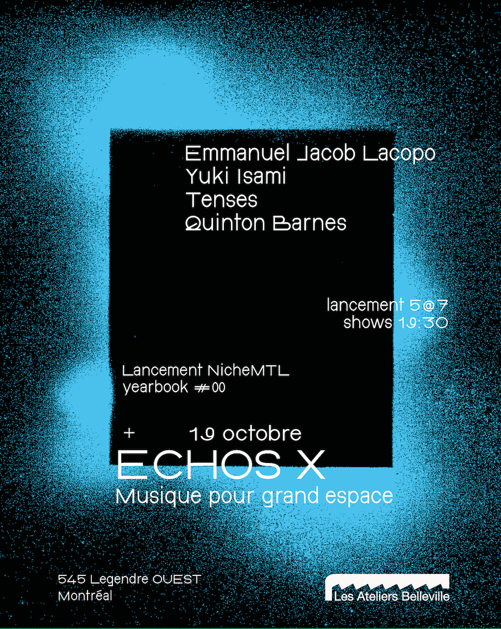 ECHOS X NicheMTL Yearbook Launch