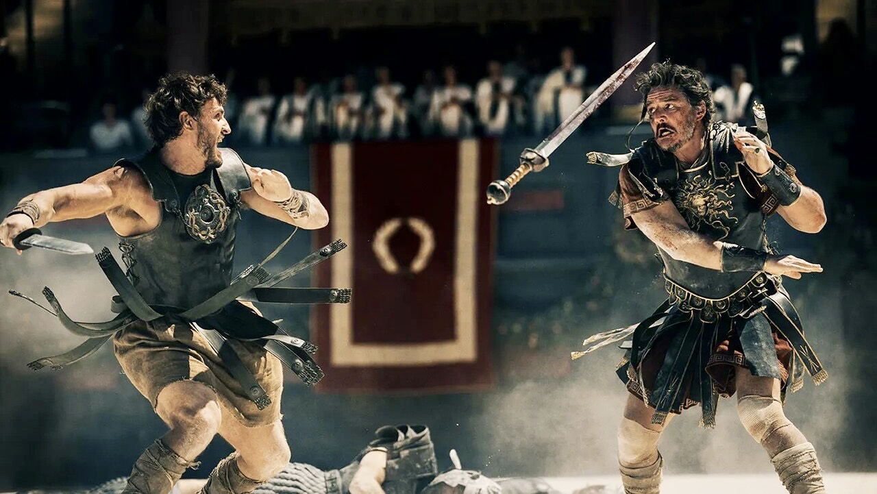 Paul Mescal Pedro Pascal Gladiator II 2 movie film review