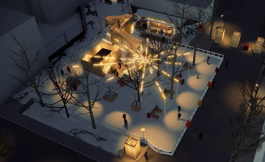 New outdoor skating rink to open in the Village in Montreal mid-January