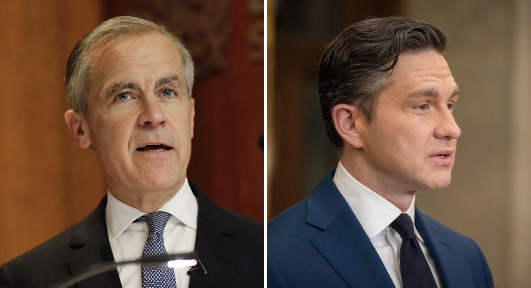 Mark Carney leads Pierre Poilievre in net favourability by 28 points