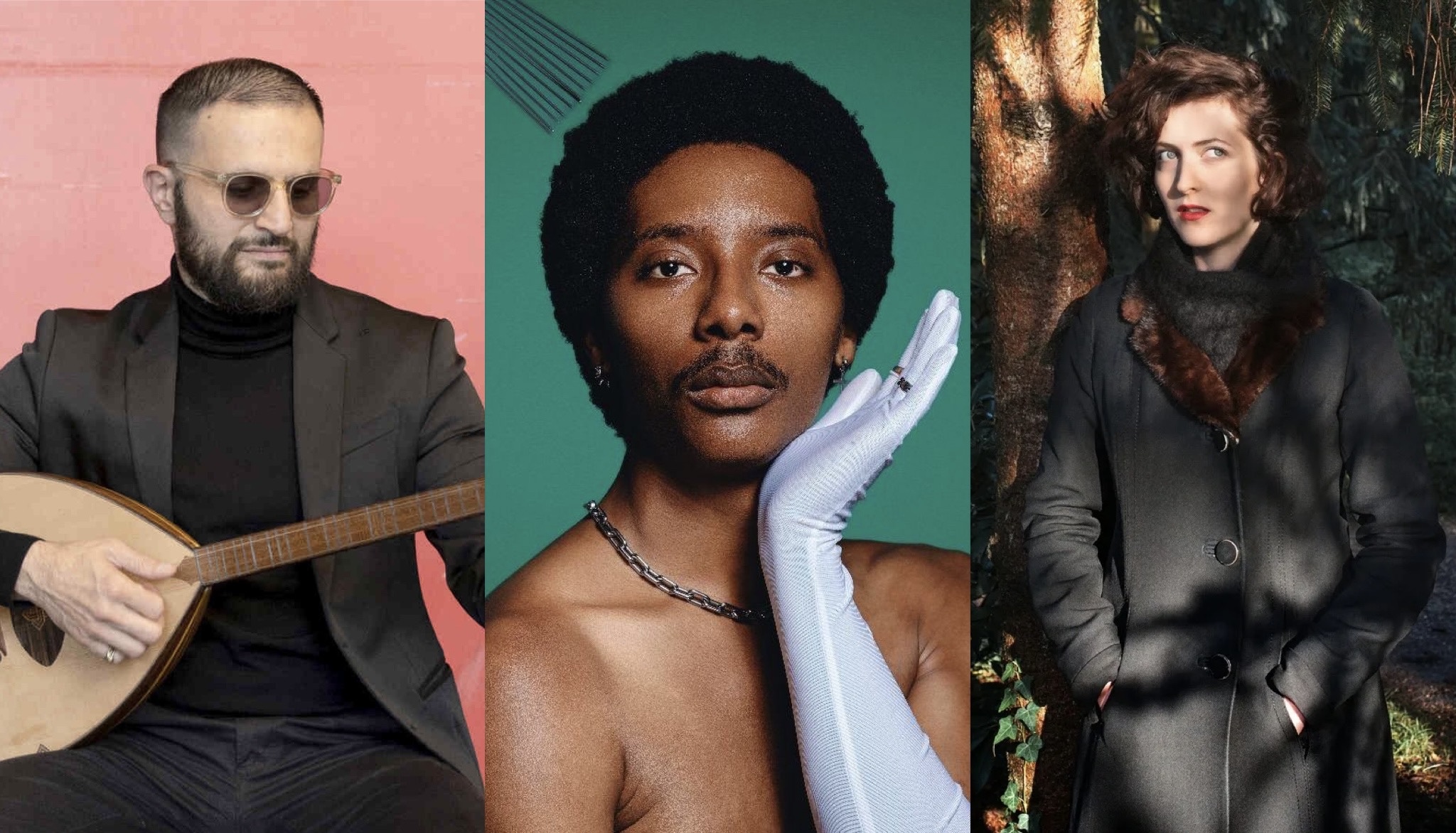 Radwan Ghazi Moumneh, Quinton Barnes, Eve Risser Suoni per il Popolo festival montreal