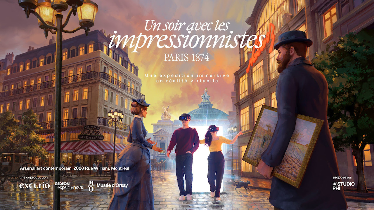Montreal VR experience invites you to a 19th century Impressionist art vernissage in Paris