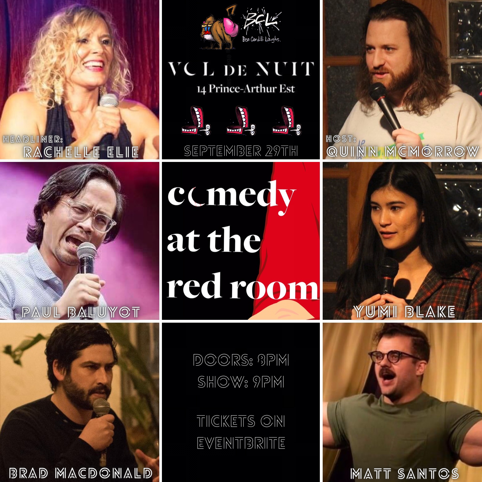 Comedy at the Red Room