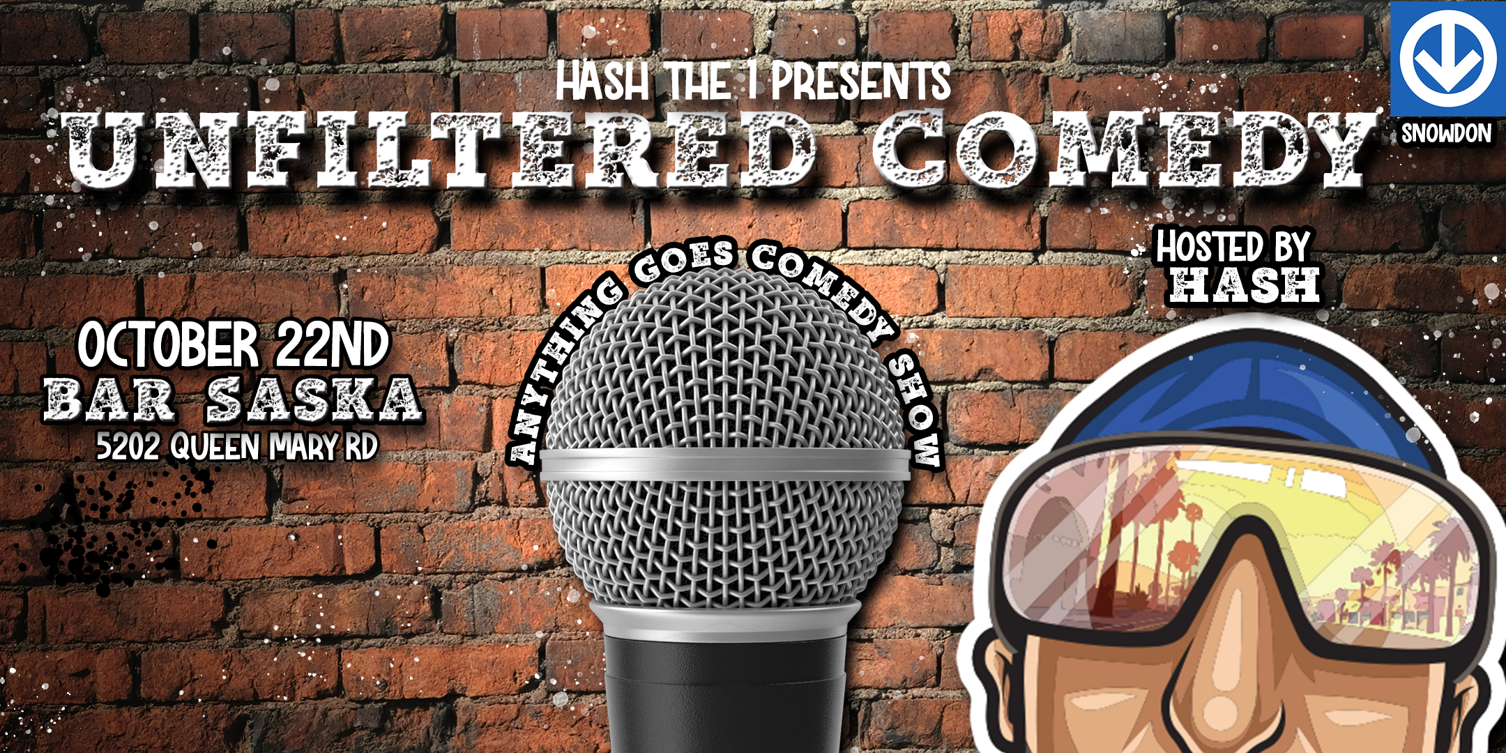 UNFILTERED COMEDY by Hash the 1