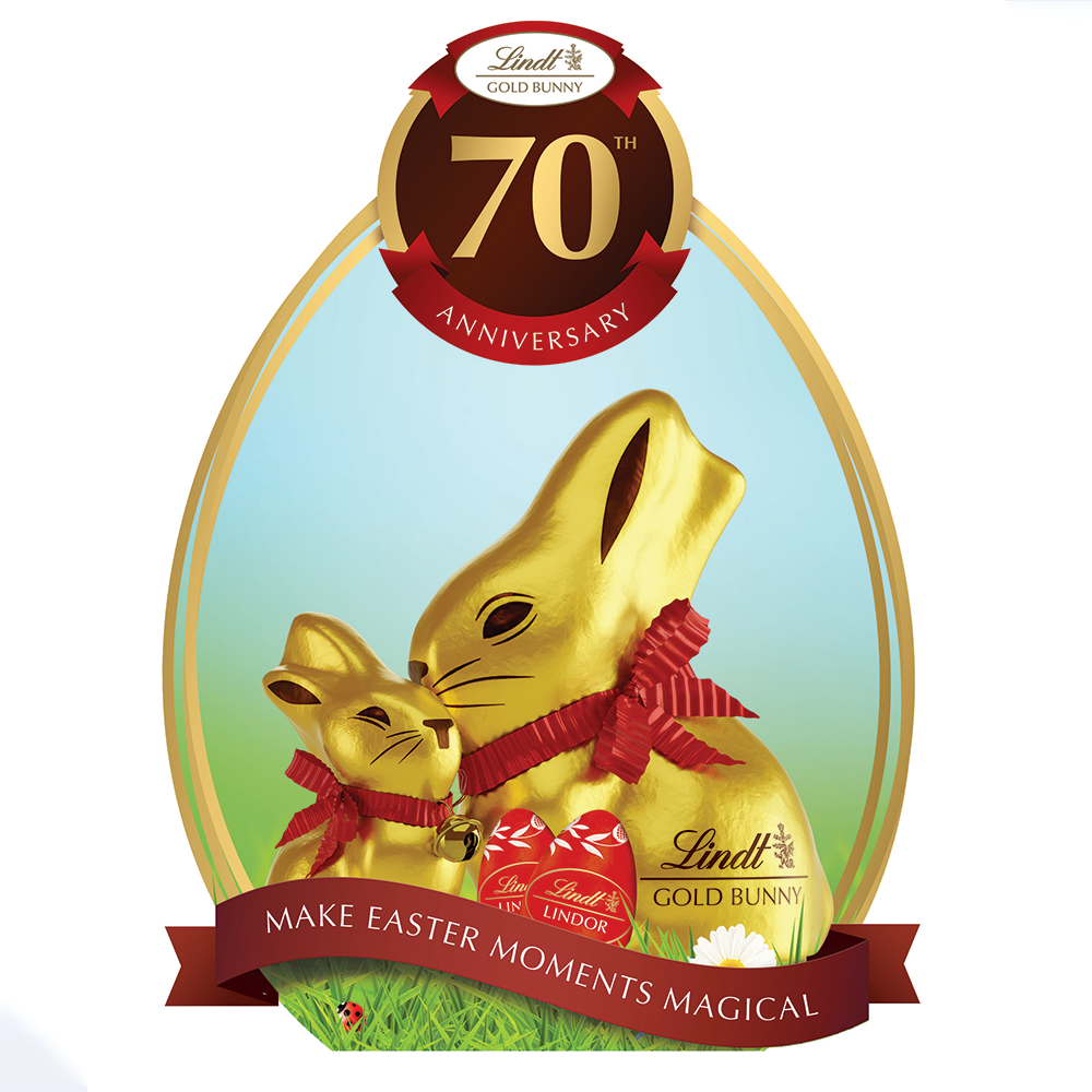 Lindt’s 70th Anniversary Gold Bunny Hunt