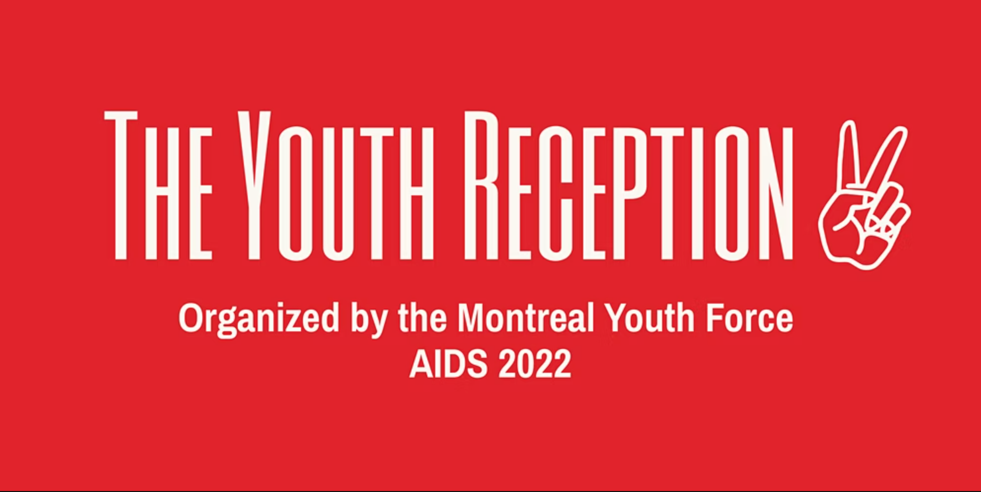 AIDS 2022 Youth Reception